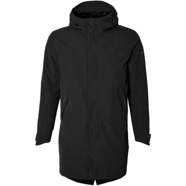 Basil Mosse Men Regenparka schwarz