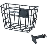 Basil Korb Bremen Alu schwarz