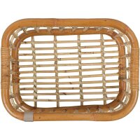Basil Green Life Rattan V.R.-Korb schwarz