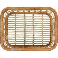Basil Korb Green Life Rattan Größe L, Volumen: 30 l, Maße (L x B x H): 46 x 35 x 28 cm, 1100 g