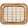 Basil Green Life Rattan V.R.-Korb schwarz