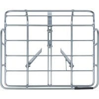 Basil Transportgepäckträger Portland Aluminium natural, mit Umrandung