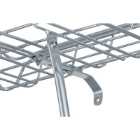 Basil Transportgepäckträger Portland Aluminium natural, mit Umrandung