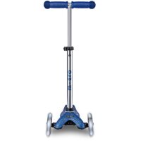 Micro Mobility mini micro deluxe galaxy glitter LED navy