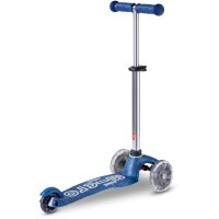 Micro Mobility mini micro deluxe galaxy glitter LED navy