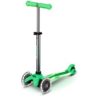 Micro Mobility mini micro deluxe glow LED icy lime