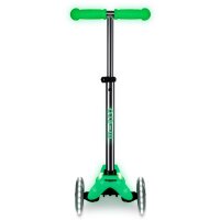 Micro Mobility mini micro deluxe glow LED icy lime