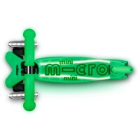Micro Mobility mini micro deluxe glow LED icy lime