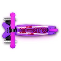 Micro Mobility mini micro deluxe glow LED frosty pink