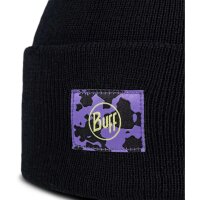 Buff® KNITTED BEANIE BERY BLACK (Youth)