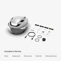 Lumos Fahrradhelm Ultra E-Bike lunar white M/L