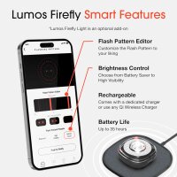 Lumos Ultra Fly Mips + Firefly at sa M/L