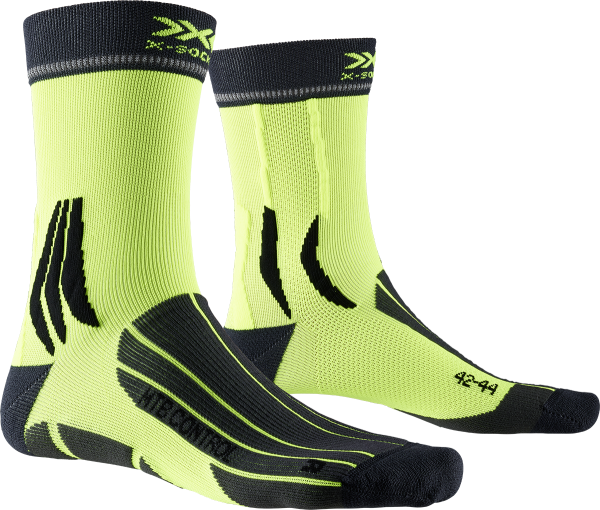 X-SOCKS® MTB CONTROL CHARCOAL/PHYTON YELLOW 42-44