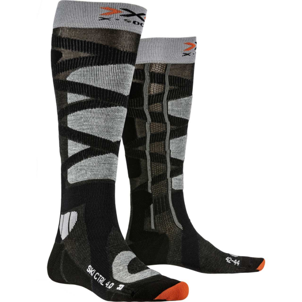 X-SOCKS® SKI CONTROL 4.0 ANTHRACITE MELANGE/STONE GREY MELANGE 39-41