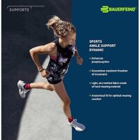 Bauerfeind Sports Ankle Support DYNAMIC, schwarz, S