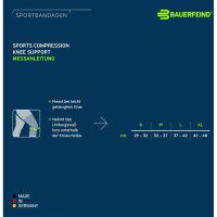 Bauerfeind Sports Compression Knee Support, Rivera, M