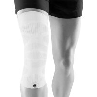 Bauerfeind Sports Compression Knee Support, White, XL