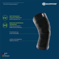 Bauerfeind Sports Compression Knee Support, NBA, Lakers, gelb, XL