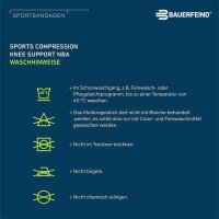 Bauerfeind Sports Compression Knee Support, NBA, Celtics,grün, M