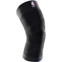 Bauerfeind Sports Compression Knee Support, NBA, schwarz, L