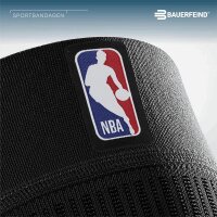 Bauerfeind Sports Compression Knee Support, NBA, weiß, S