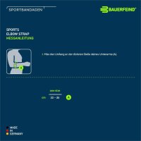 Bauerfeind Sports Elbow Strap, pink