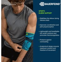 Bauerfeind Sports Elbow Support, pink, Größe M