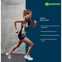 Bauerfeind Sports Knee Strap, schwarz, Größe L
