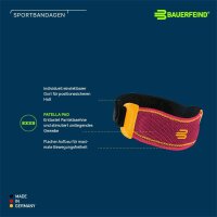 Bauerfeind Sports Knee Strap, schwarz, Größe M