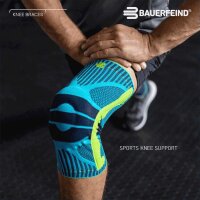 Bauerfeind Sports Knee Support, rivera, Größe M