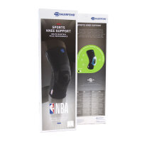 Bauerfeind Sports Knee Support, NBA, black, Größe S