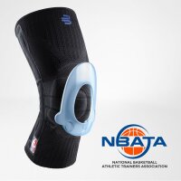 Bauerfeind Sports Knee Support, NBA, black, Größe XL
