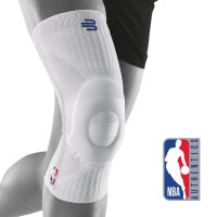Bauerfeind Sports Knee Support, NBA, white, Größe M