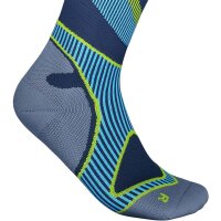Bauerfeind Run Performance, Compression Socks, men, blau, 38-40, Wadenumfang L