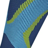 Bauerfeind Run Performance, Compression Socks, men, blau, 38-40, Wadenumfang M