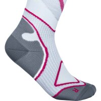 Bauerfeind Run Performance, Compression Socks, women, weiß, 35-37, Wadenumfang M