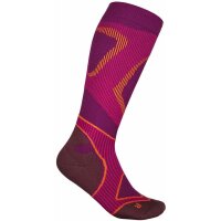 Bauerfeind Run Performance, Compression Socks, women, pink, 41-43, XL