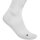 Bauerfeind Run Ultralight Compression Socks, men, white, 41-43, Wadenumfang S