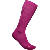 Bauerfeind Run Ultralight Compression Socks, women, berry, 38-40. Wadenumfang S