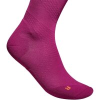 Bauerfeind Run Ultralight Compression Socks, women, berry, 35-37, Wadenumfang XL