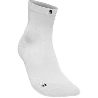 Bauerfeind Run Ultralight Mid Cut Socks, men, white, 38-40