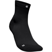 Bauerfeind Run Ultralight Mid Cut Socks, women, black, 41-43