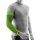 Bauerfeind Sports compression sleeves arm, S long, Grün