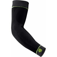 Bauerfeind Sports compression sleeves arm, L long, Schwarz