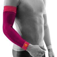 Bauerfeind Sports compression sleeves arm, S short, Pink