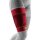 Bauerfeind Sports compression sleeves upper leg, Haftband Noppe, S long, Rot