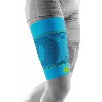 Bauerfeind Sports compression sleeves upper leg, Haftband...