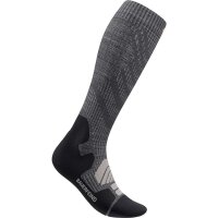 Bauerfeind Outdoor Merino Compression Socks, Men, Lava Grey, 38-41, Wadenumfang S