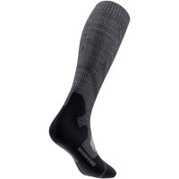 Bauerfeind Outdoor Merino Compression Socks, Men, Lava Grey, 38-41, Wadenumfang L