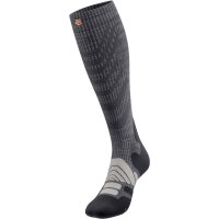 Bauerfeind Outdoor Merino Compression Socks, Men, Lava Grey, 38-41, Wadenumfang L